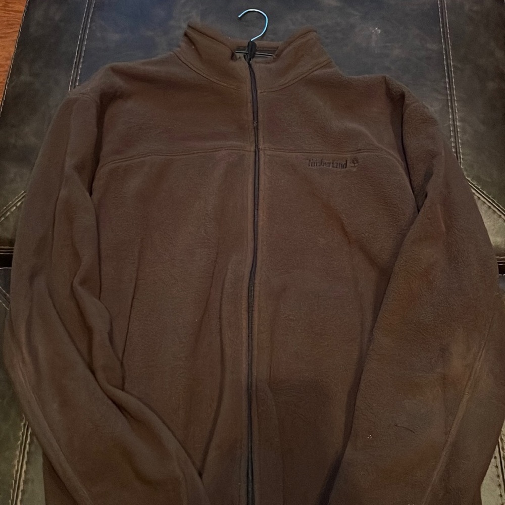 Timberland XXL Quarter Zip Pullover Brown